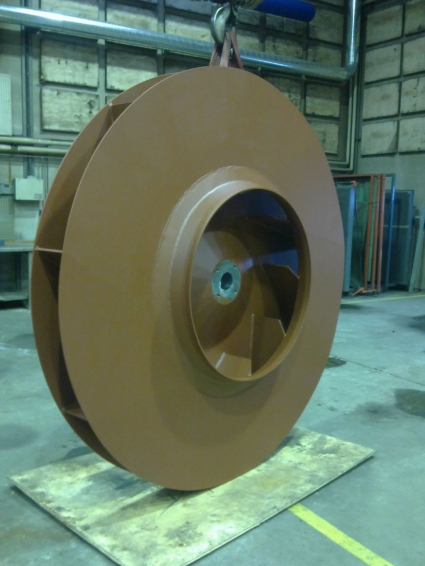 AGJ A/S manufactures and balances impellers